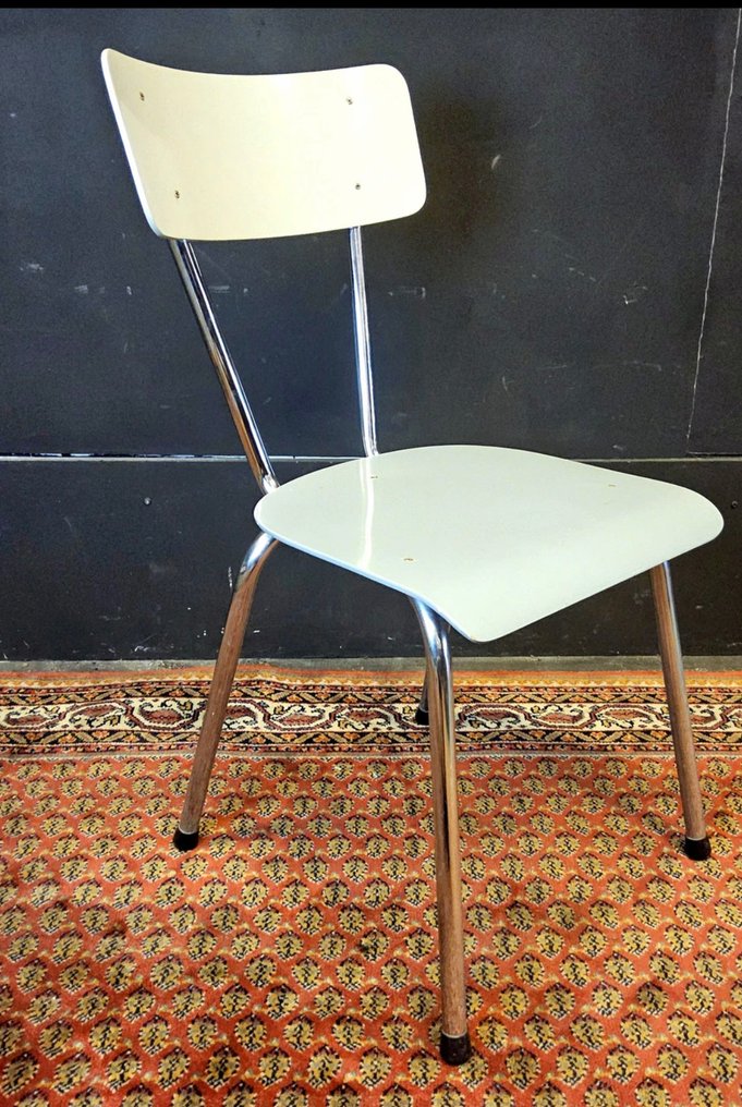 Auping - Wim Rietveld - Seng (5) - Krom, Tre - Sovromsett #2.1