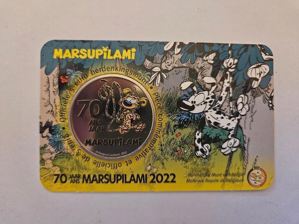 比利時. 5 Euro 2019/2023 (4 coincards)  (沒有保留價) #1.0