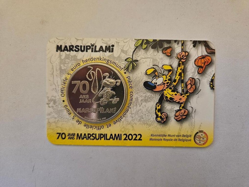 比利時. 5 Euro 2019/2023 (4 coincards)  (沒有保留價) #3.2