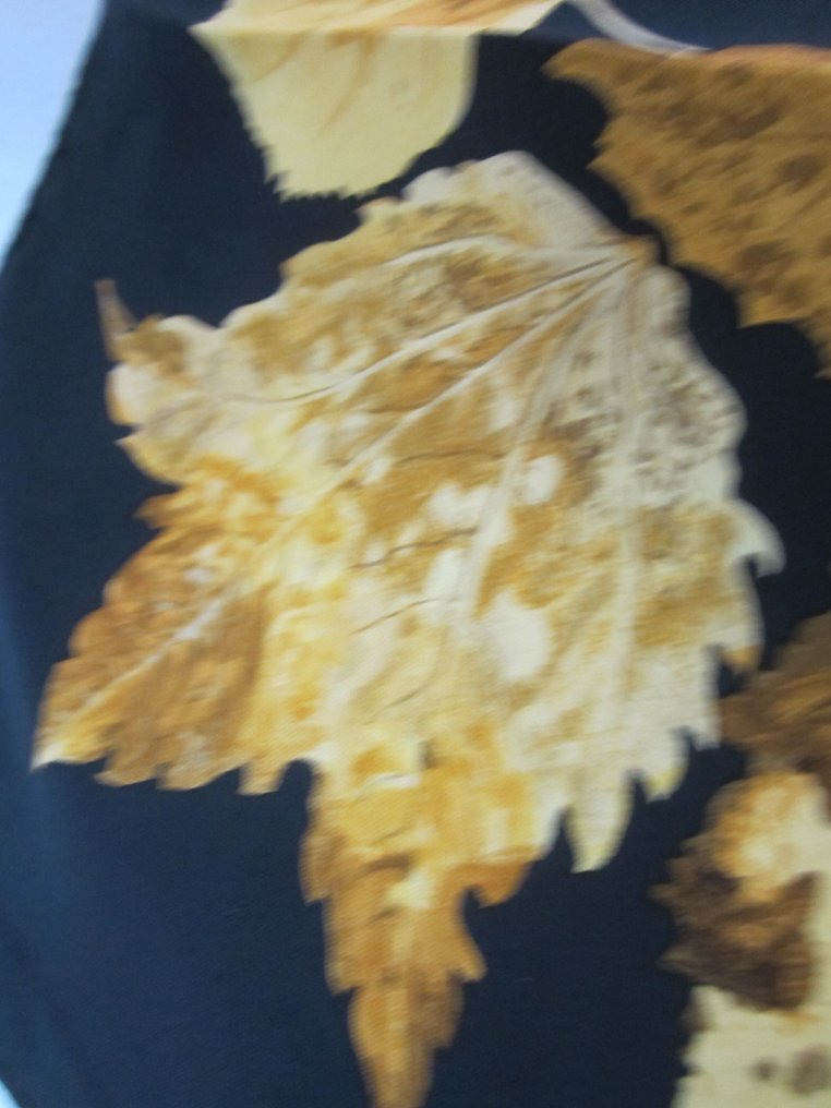 Hermès - Feuilles TOURBILLONS DE VAUZELLES - Könnyű selyem #3.2