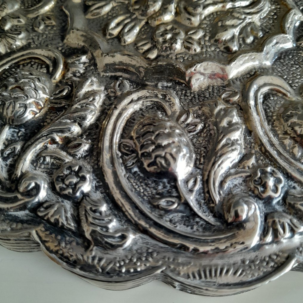 镜子 - .925 银 - 奥斯曼古董苏丹的 #3.2