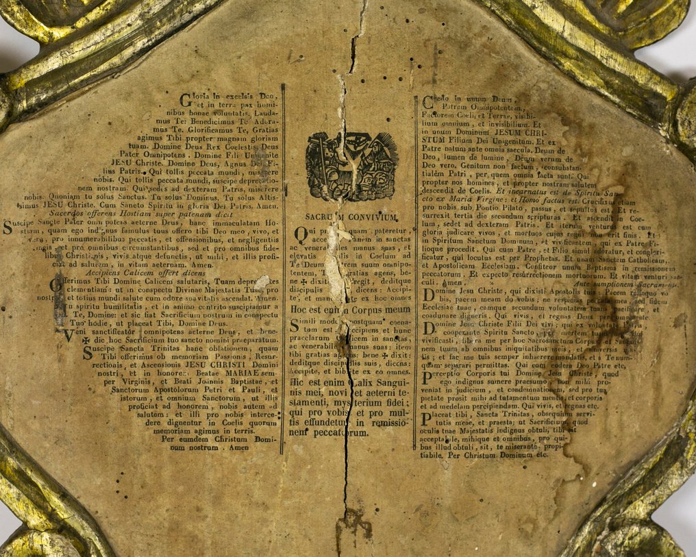 Ramme- Cartagloria - 50 cm  - Guldtræ #1.0