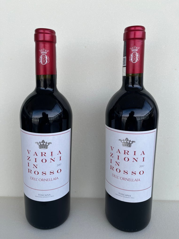 2017 Variazioni in Rosso dell' Ornellaia - Toscana IGT - 2 Pullot (0.7 L) #1.0