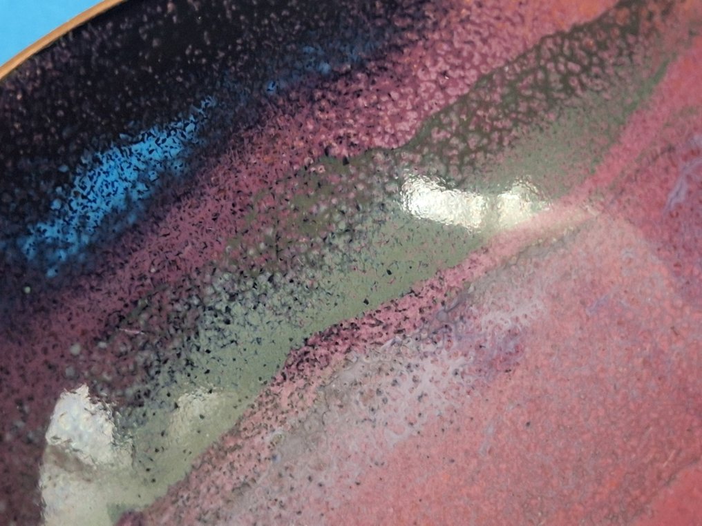 Vide poche - Emailleur Christian Christel - France - Limoges enamel bowl #4.3