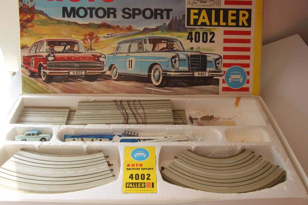Faller - 电刷车 Faller Motor Sport 4002 from the 1960's - not complete - 1960-1970 - 德国 #1.0