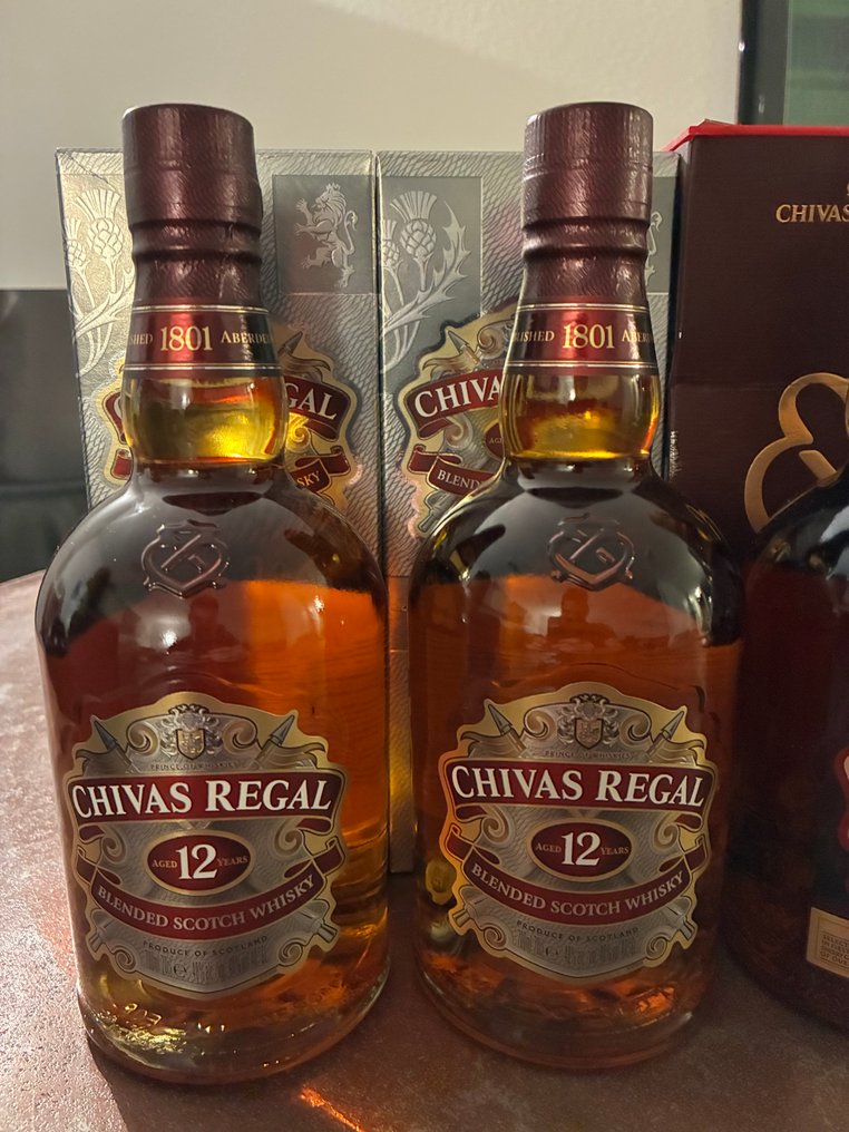 Chivas Regal 12yo - Extra - 13yo Extra - 70cl - 4 bottles #1.0