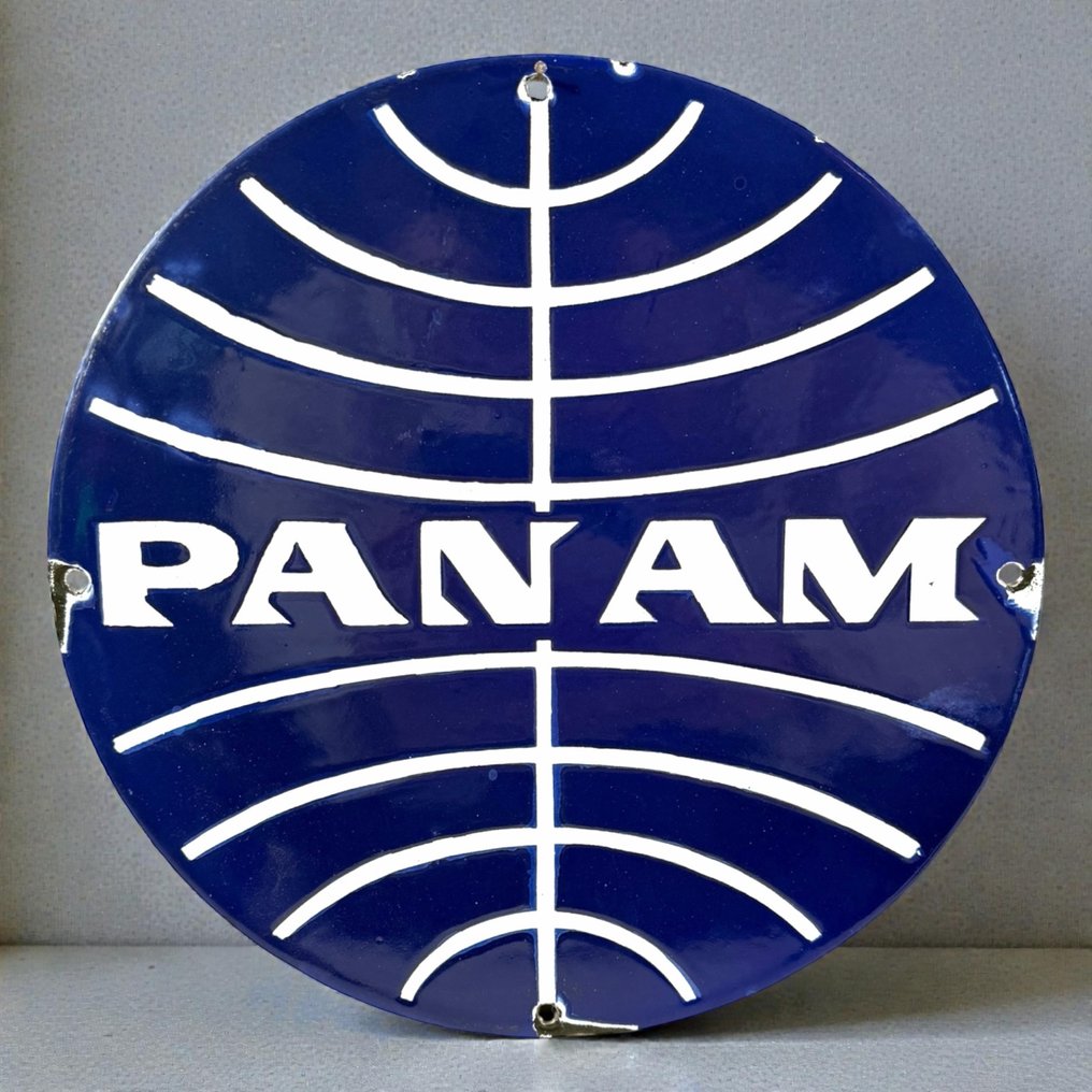 Piatto smaltato - Pan Am - Smalto #1.0