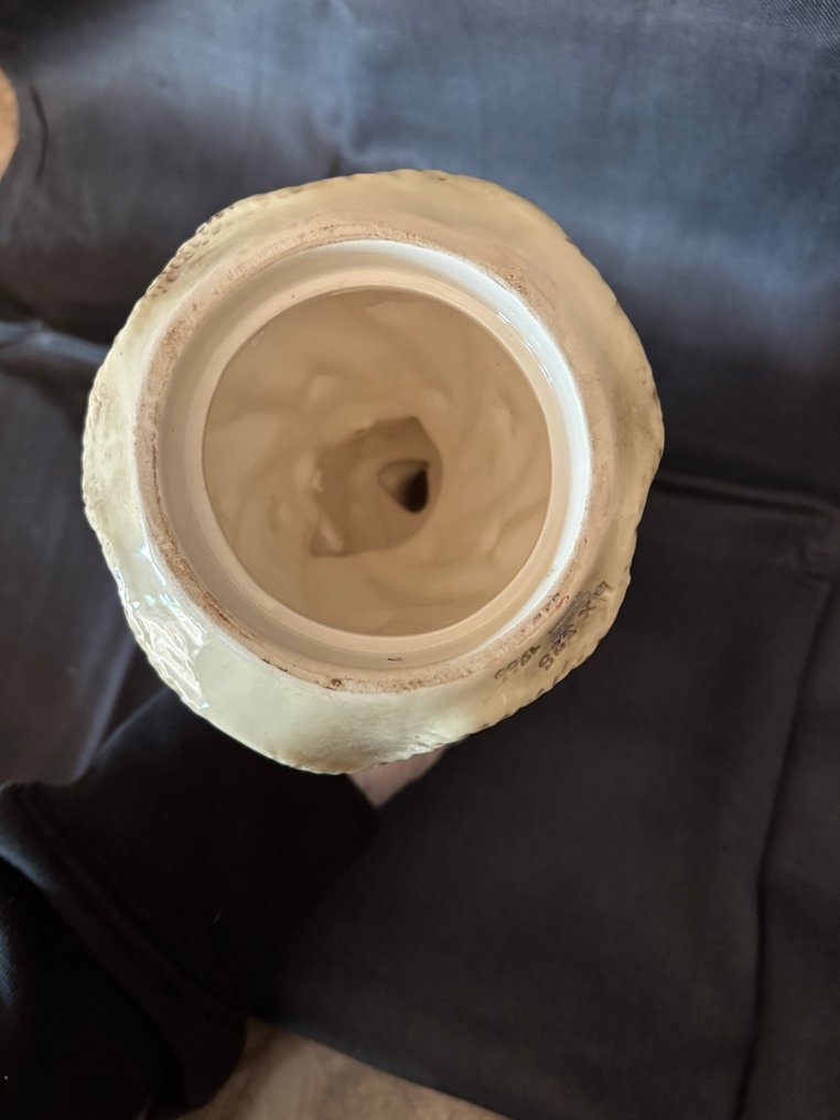 Goebel - 小雕像 - Engel mit Kerzenhalter - 陶瓷 #1.0