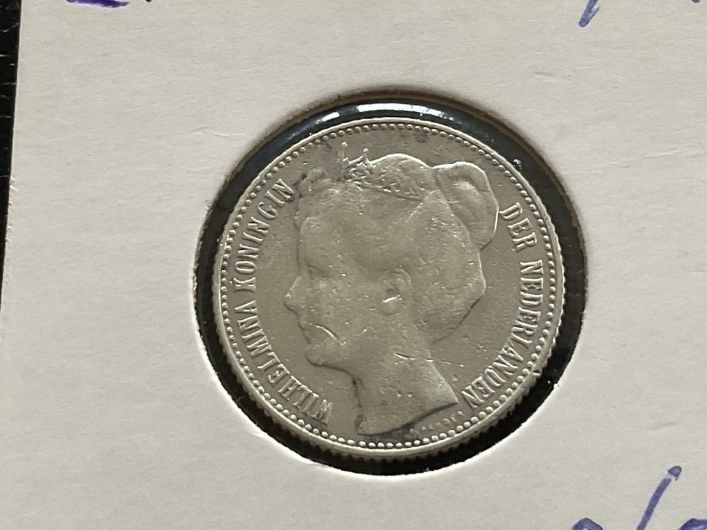 Nederland. Wilhelmina. 1/2 Gulden 1904  (Zonder minimumprijs) #3.2