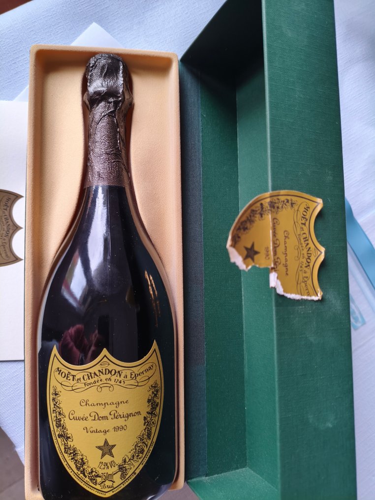 1990 Dom Pérignon - 香檳 Brut - 1 Bottle (0.75L) #4.3