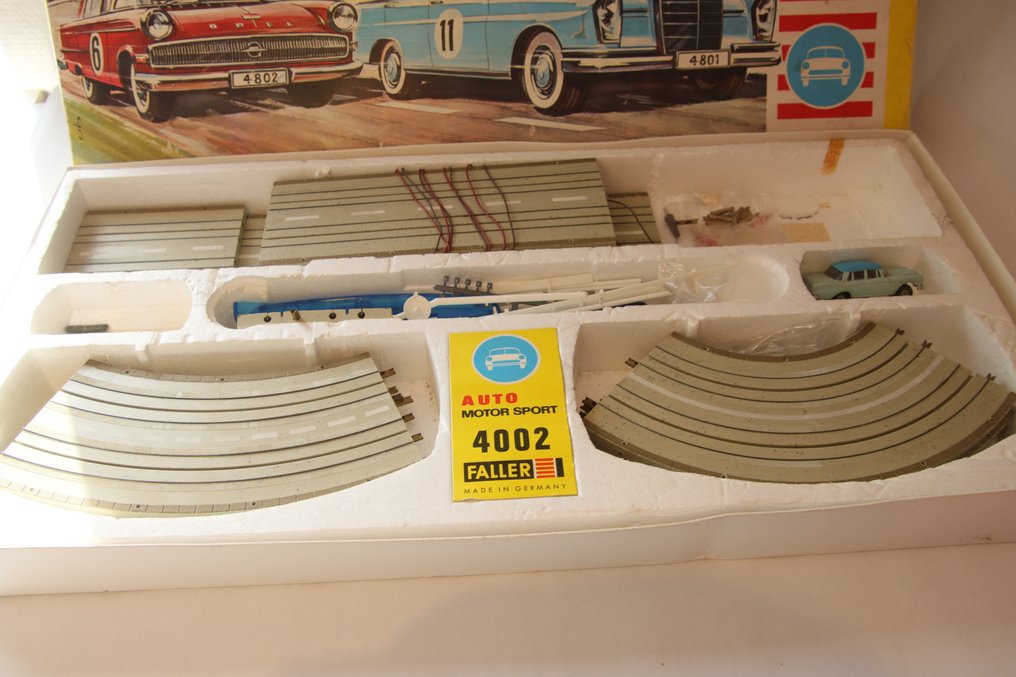 Faller - 电刷车 Faller Motor Sport 4002 from the 1960's - not complete - 1960-1970 - 德国 #4.3