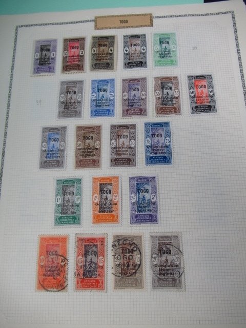Togo - Colección avanzada de sellos vol.1 #1.0