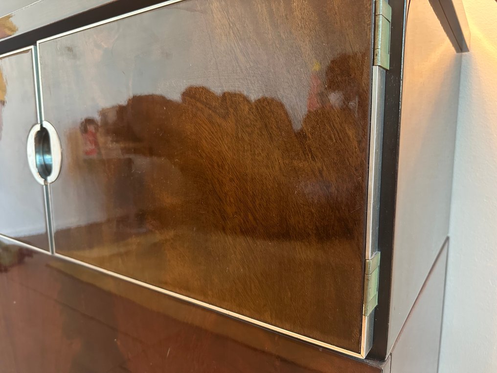 DID Roma - Dado Industria Design - Carlo Torregiani - Credenza - Alluminio, Palissandro - Sideboard palissandro #3.2