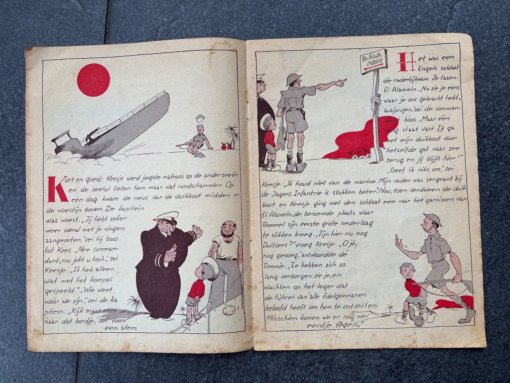 Piet Broos en Cor Meijer - Avontuur van Keesje Holland en Jaap de Geus - 1944 #4.3