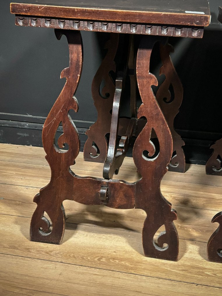 Centre table (2) - Wood - Ancient Small Tables Fratini #1.0