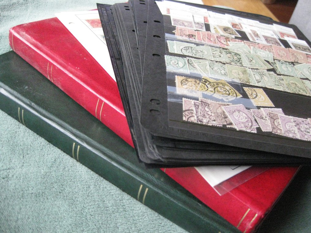 Ολλανδία 1864/2018 - Ωραία συλλογή με κλασικά, ελαττώματα στις πλάκες και σφραγίδες. #1.0