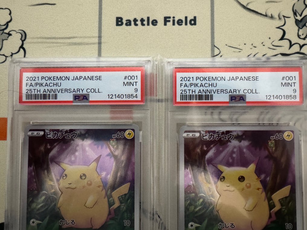 Pokemon - Kártyajáték PSA9 Pikachu set of 2 - 2020+ - Japán #2.1