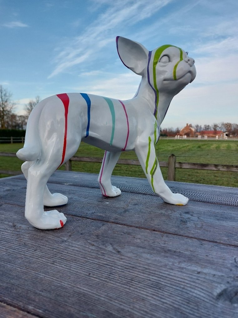 Statue, Chiwawa white - 32 cm - polyresin #3.2