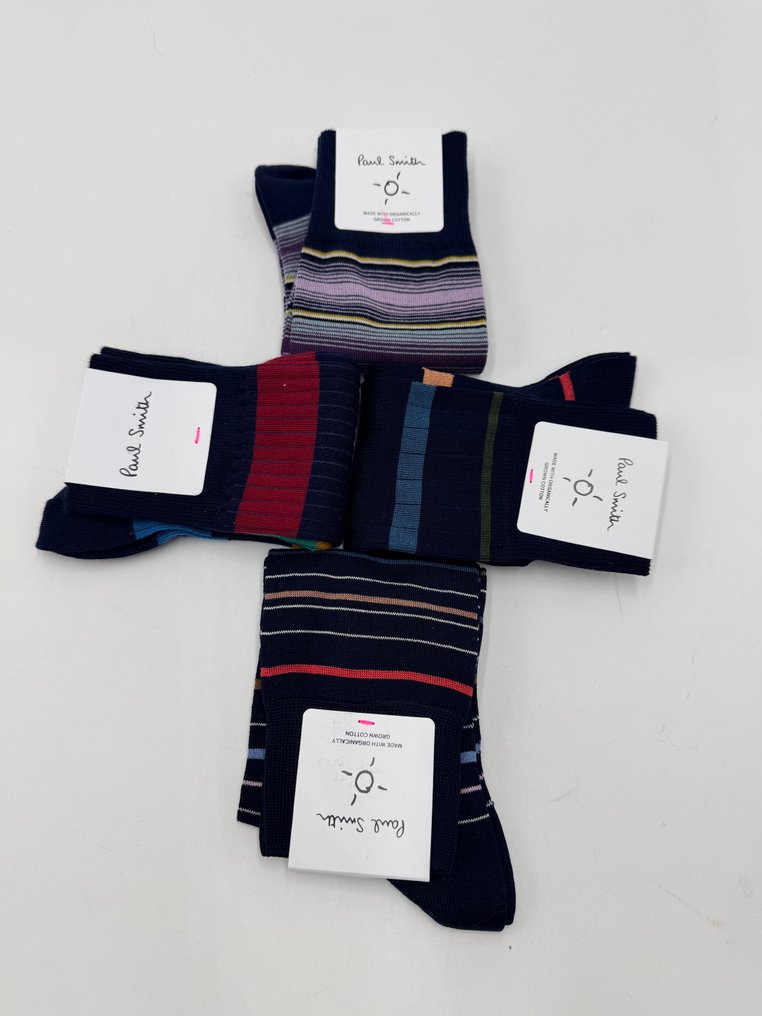 Paul Smith - Lot of 4 new pairs of soc - Zestaw akcesoriów modowych #4.3