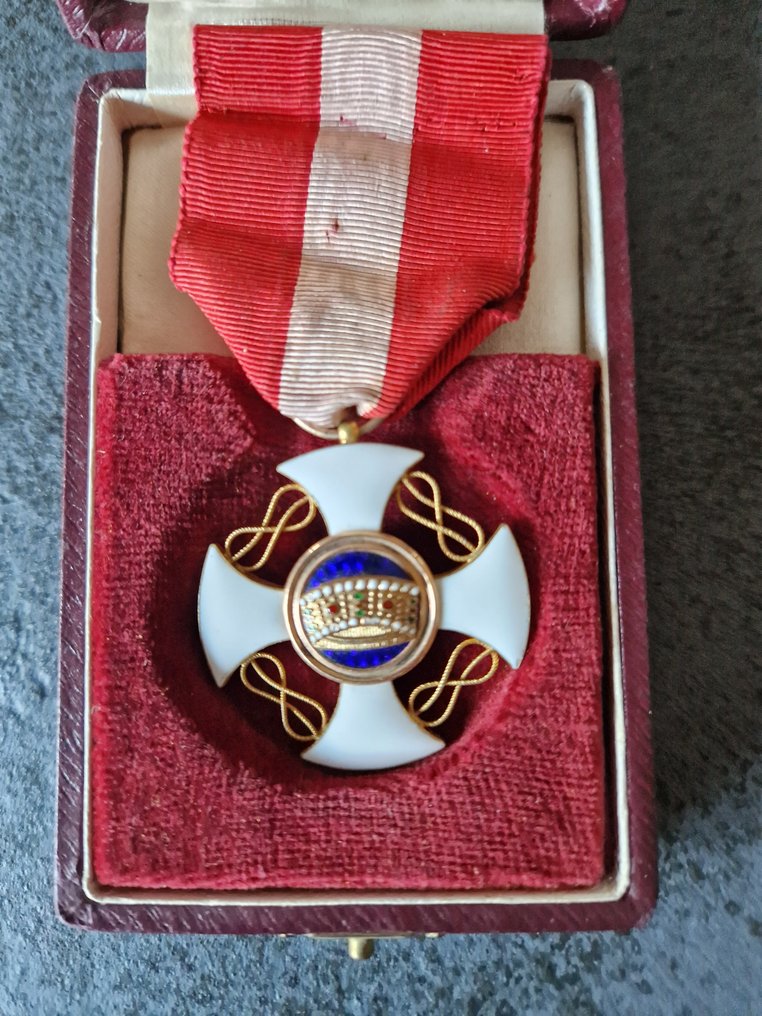 Ιταλία - Μετάλλιο - Cavaliere dell'Ordine della Corona d'Italia con scatola #4.3