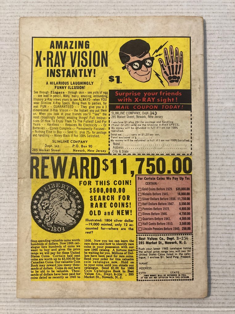 Marvel Tales (1964) # 2 Silver Age Gem! No Reserve Price! - Reprint Uncanny X-men # 1, Incredible Hulk # 3 & Avengers # 1 - 1 Comic - First edition - 1965 #3.2