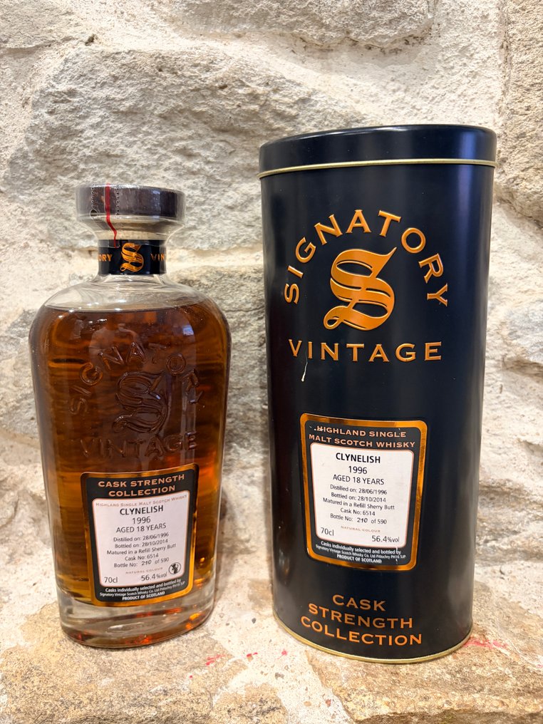 Clynelish 1996 18 years old Cask Strength Collection - Signatory Vintage - b. 2014 - 70 cl #1.0