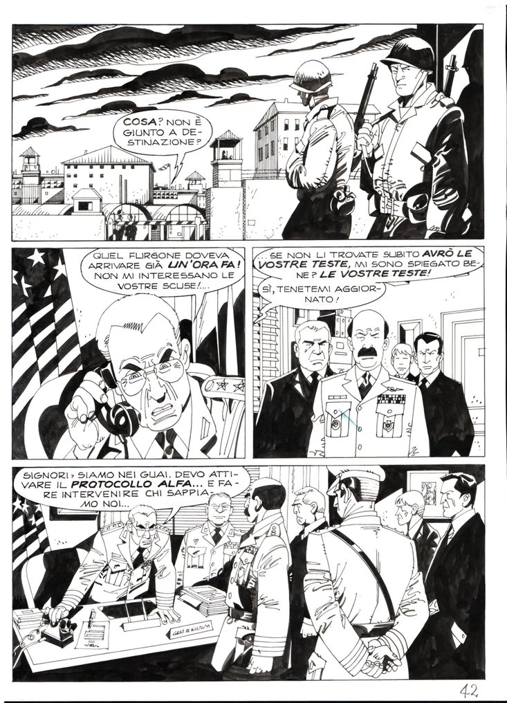 Torti, Rodolfo - 3 Original page - Martin Mystere Speciale #27 - "Le avventure del giovane Martin" - 2010 #1.0