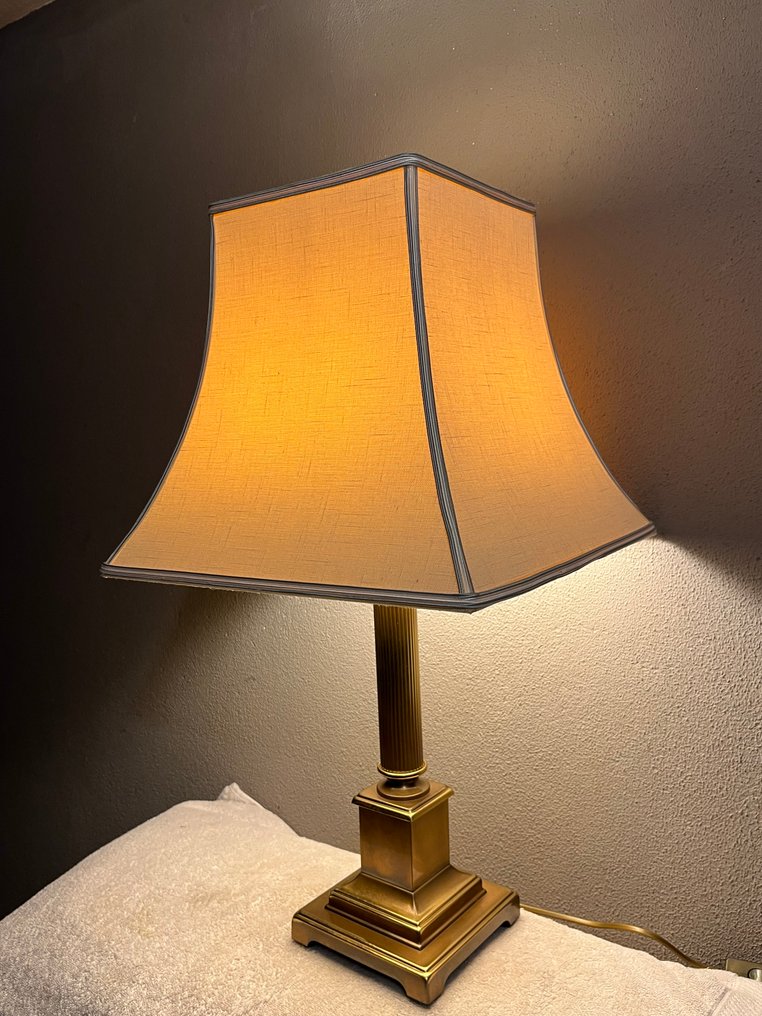 Lâmpada - Latão, Linho - Lâmpada de latão #4.3