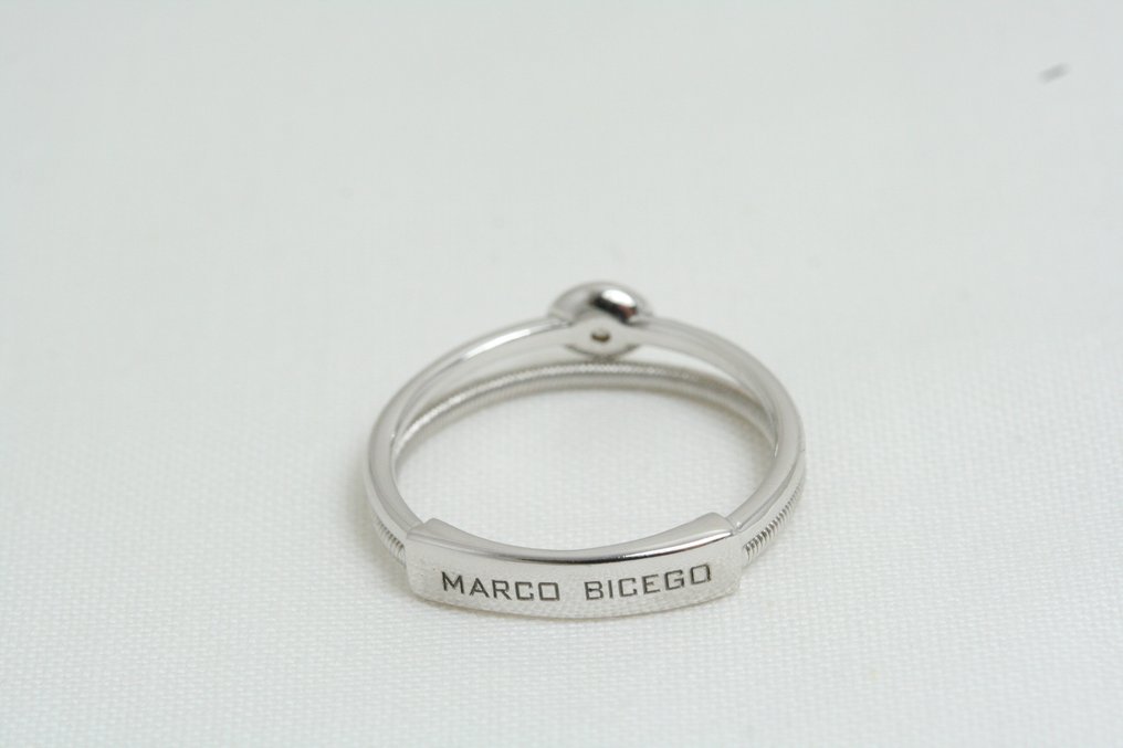 Marco Bicego - Δαχτυλίδι - 18 καράτια Λευκός χρυσός -  0.10ct. tw. Διαμάντι (Φυσικό)  - Δαχτυλίδι με διαμάντια #2.1