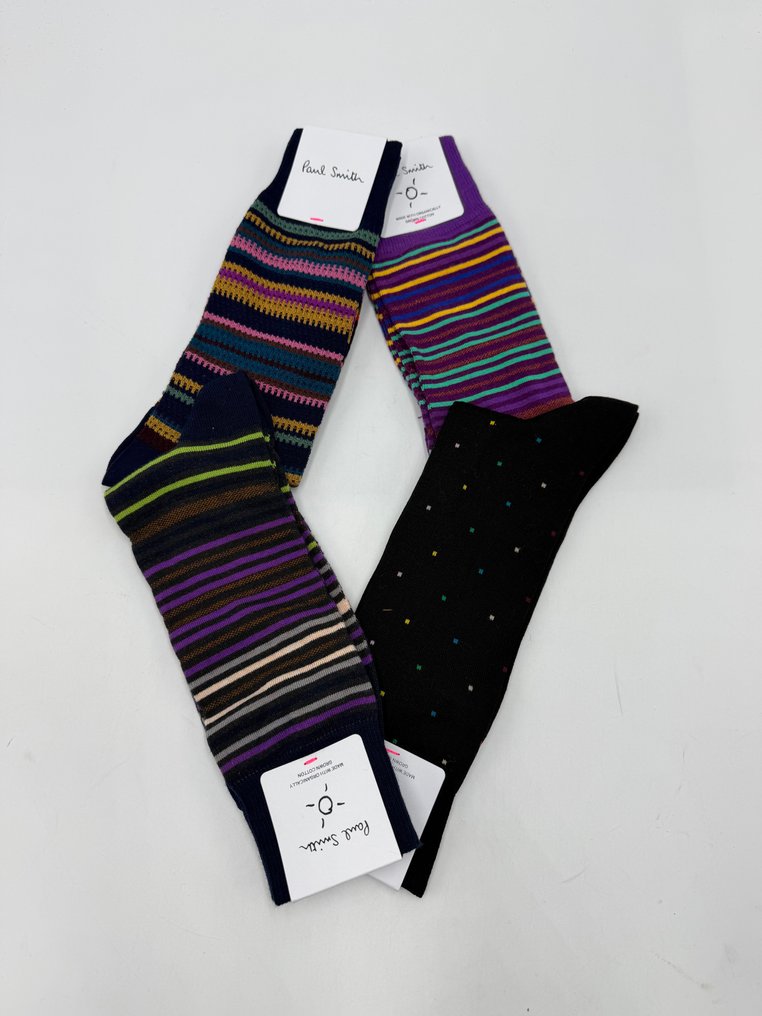 Paul Smith - Lot of 4 new pairs of soc - Muotiasustesetti #3.2