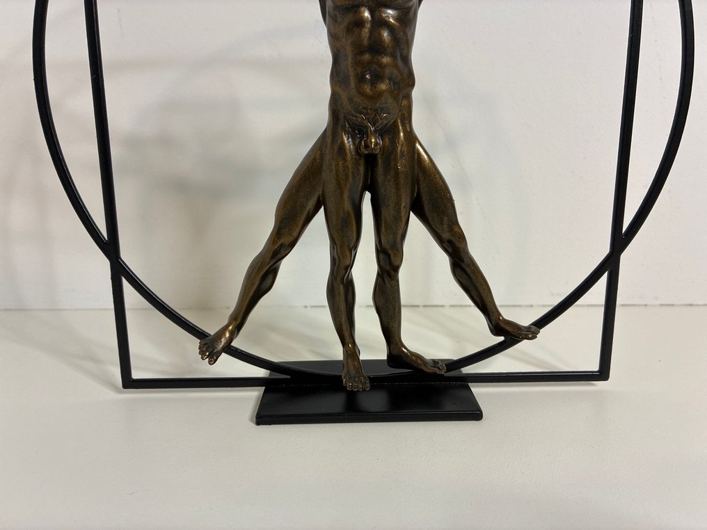Parastone - D'Après Leonardo Da Vinci - Γλυπτό, DAV03 - De Man van Vitruvius (22 cm) - 22 cm - Polystone - Ρητίνες #4.3