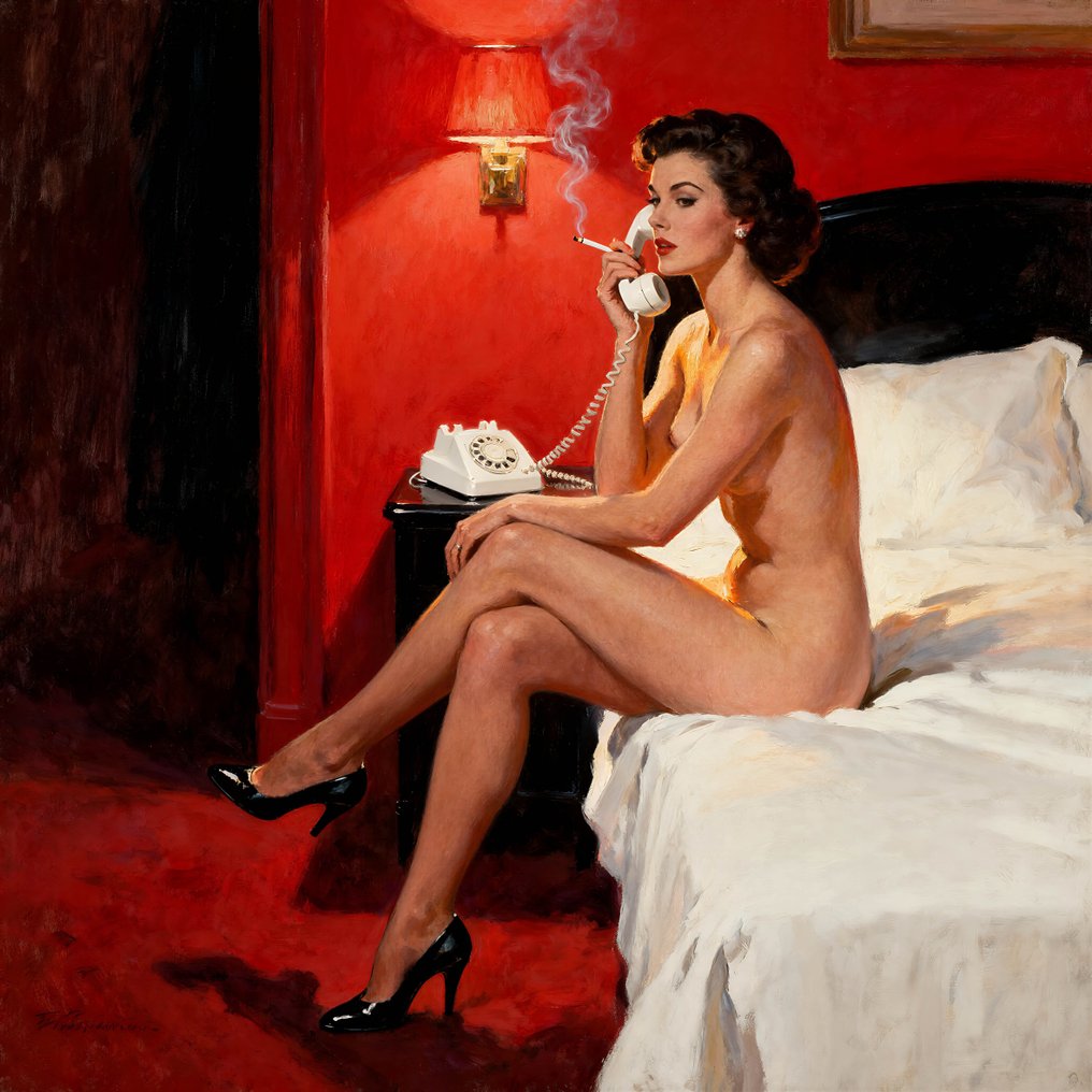 Le Yack - The Midnight Call - Hand signed #1.0