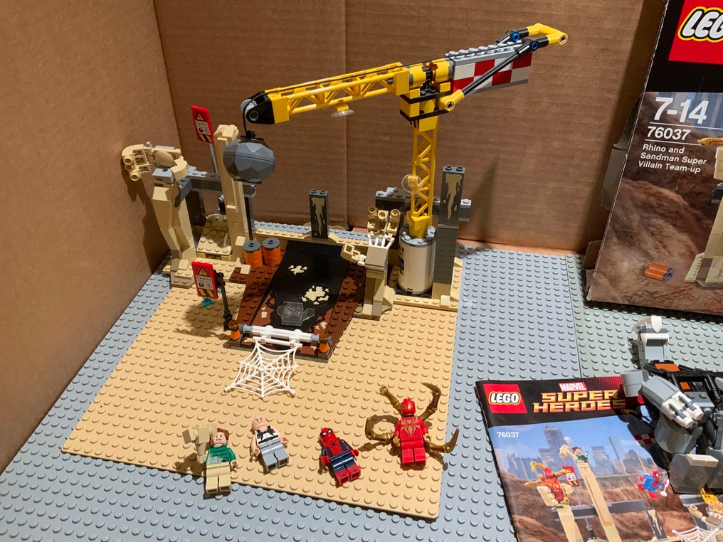 LEGO Set - 76037 - Marvel, Spider-Man, Super Heroes - Rhino and Sandman Super Villain Team-up #2.1