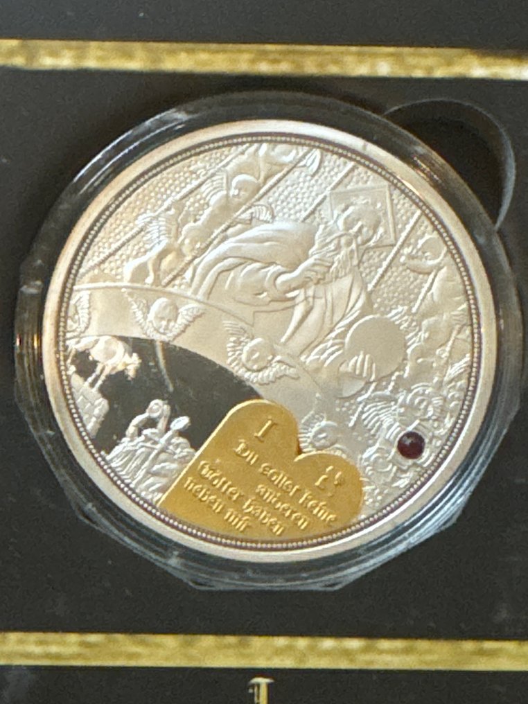 Mundo. Medaillen- Die zehn Gebote Set mit 10 x  54 Gramm  (Sem preço de reserva) #1.0