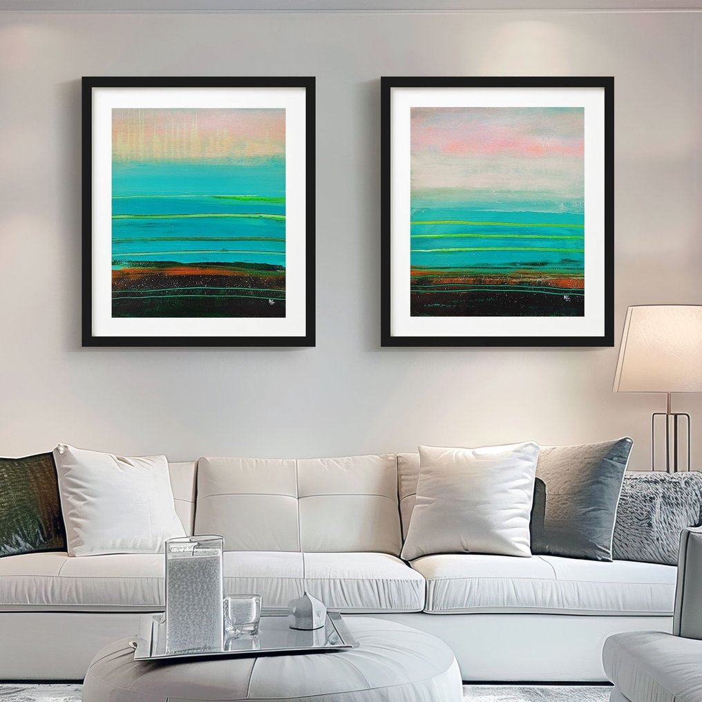 Noelia Correa Art - 2 Paintings Jalor XL #4.3