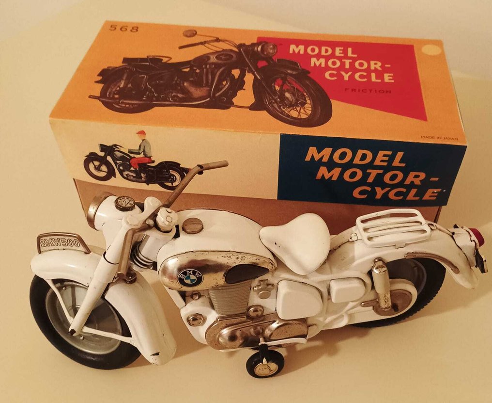 万代 - 锡制玩具 - BMW 500 NR. 568 - 1950-1960 - 日本 #1.0