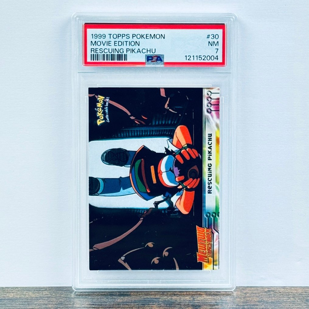 Pokémon Graded card - Topps 1999 - Rescuing Pikachu 30 - Pokémon - PSA 7 #1.0