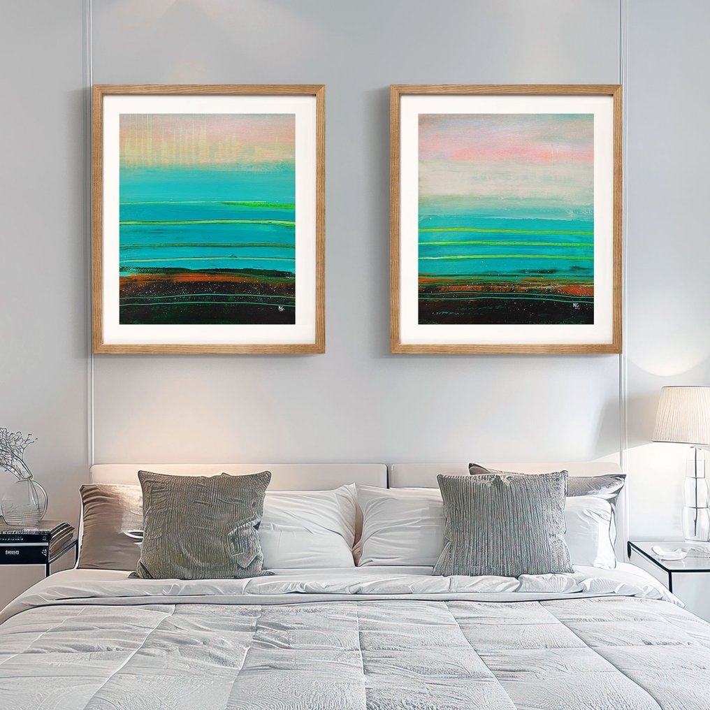 Noelia Correa Art - 2 Paintings Jalor XL #2.1