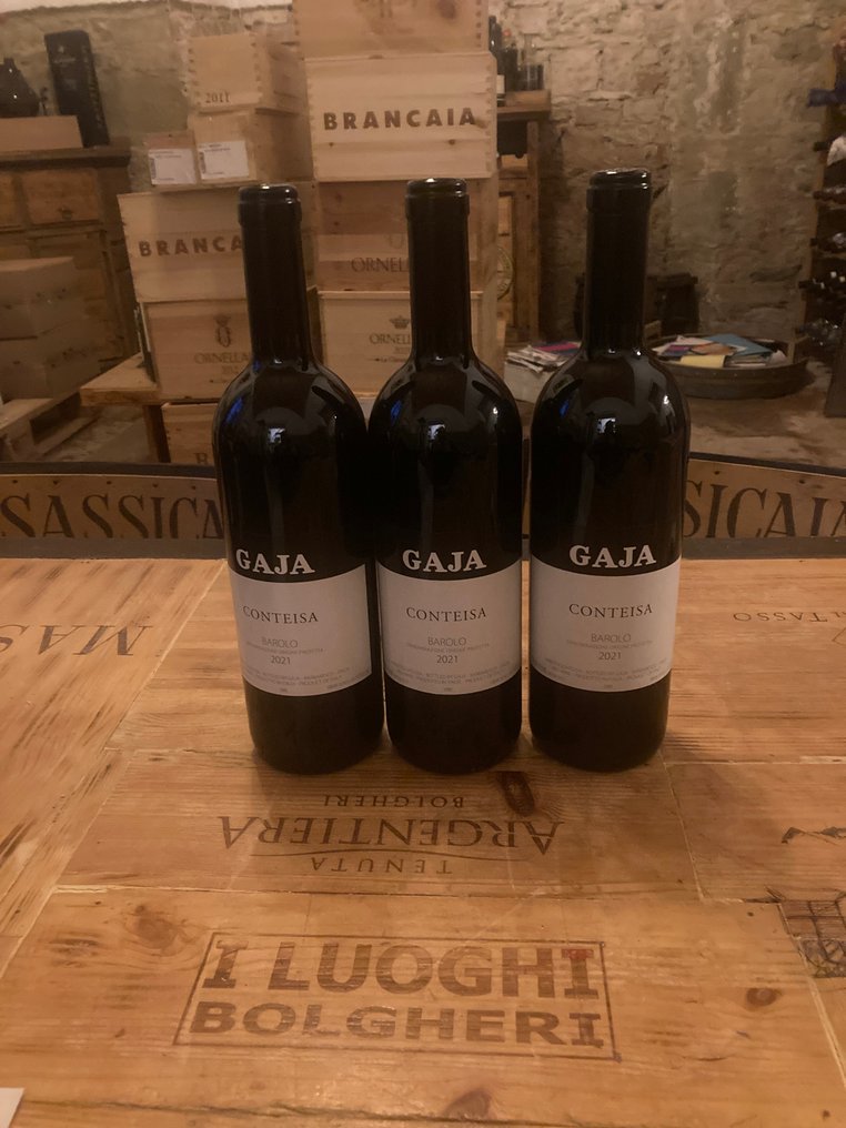 2021 Gaja, Conteisa - Barolo - 3 Bottiglie (0,75 L) #1.0