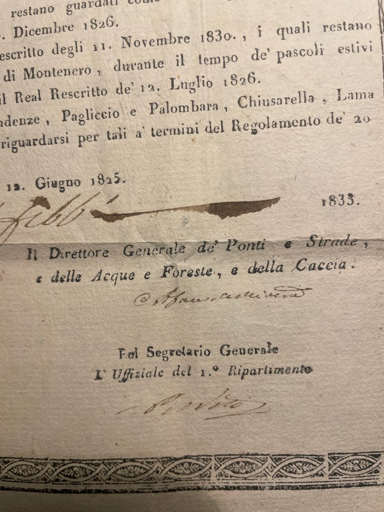 Document - Licenza di caccia collo schioppo - 1833 #3.2