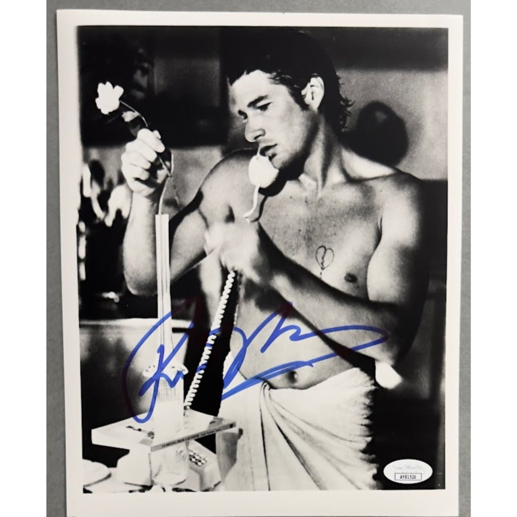 American Gigolo - Richard Gere - Signed in Person - with JSA Certificate - Autograph, photo #1.0