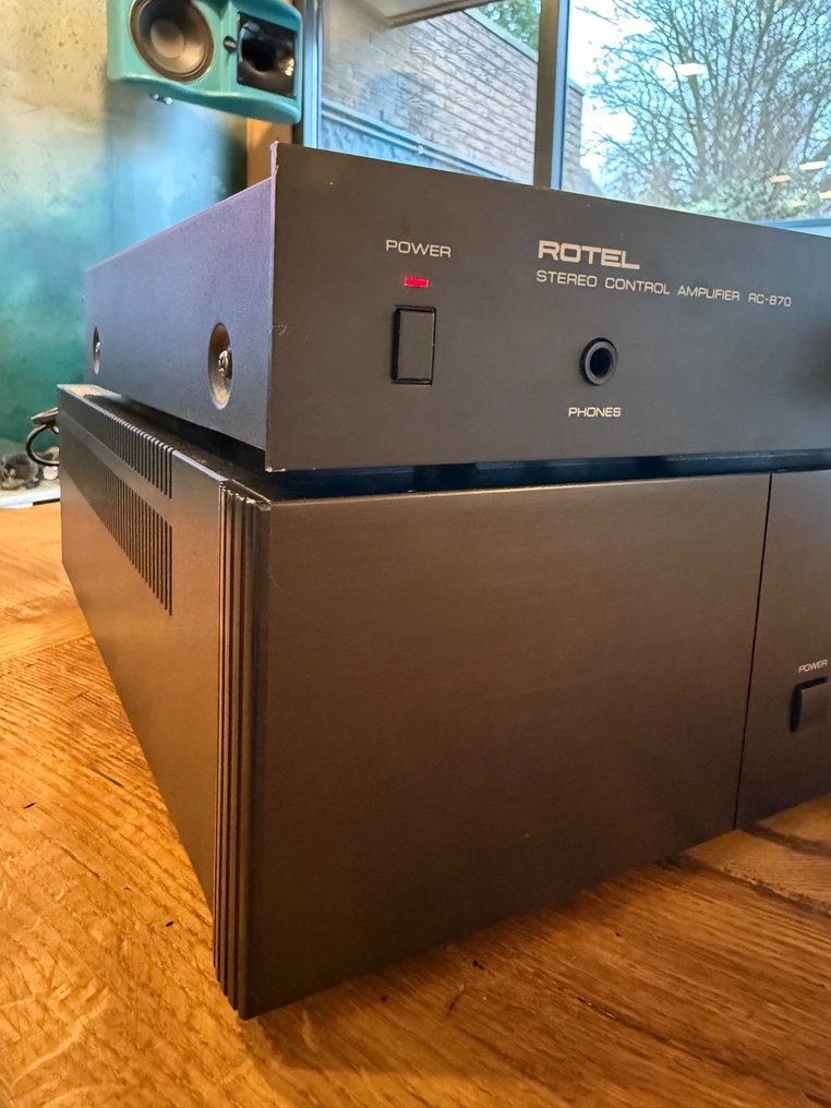 Rotel - RB-990BX + RC-870 leistungsstarker Vor- und Power-Verstärker Festkörper-Verstärker-Endstufe - Diverse modellen #3.2