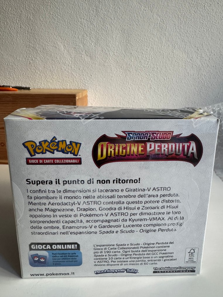 Pokémon - 1 Booster box - Origine Perduta - Sword & Shield #1.0