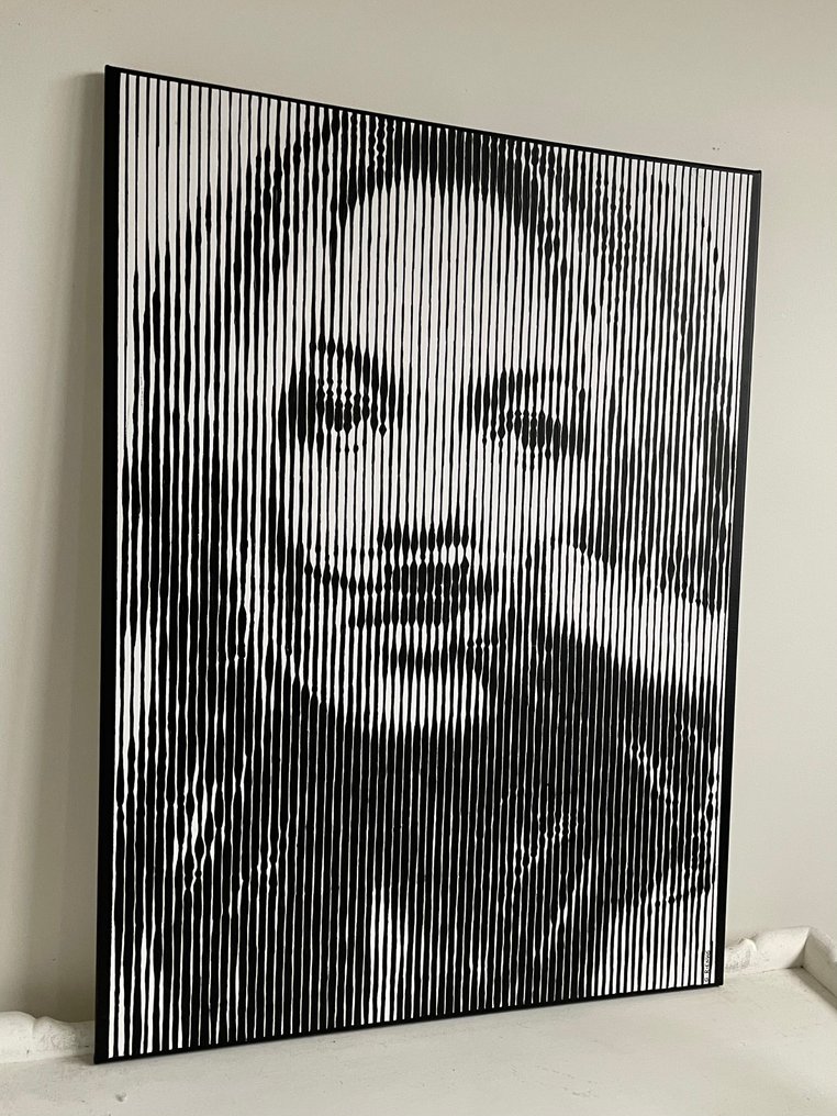 Gerke Rienks - Kate Moss, Handpainted #2.1