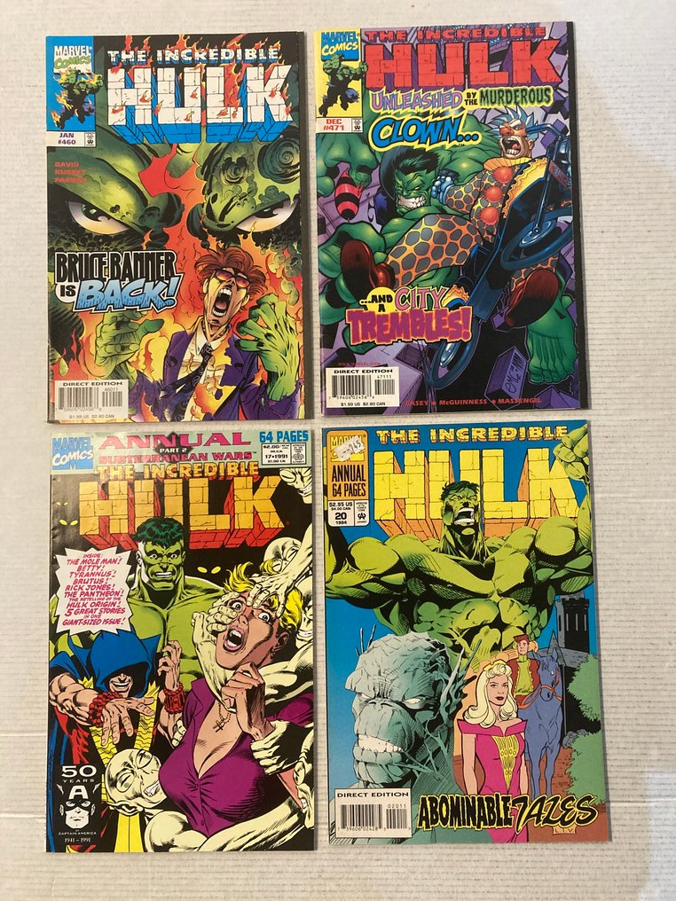 Hulk 34 comics in the Incredible World of the Hulk! High Grade! - She-Hulk, Immortal, Indestructible, One-shots and many more! - 34 Comic collection - Første utgave - 1992/2018 #4.3