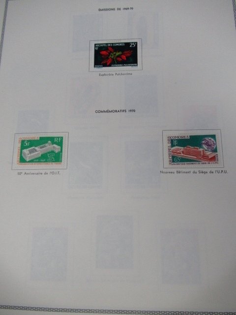 Κομόρες - Υπέρολη σχεδόν πλήρης συλλογή γραμματοσήμων. #3.2