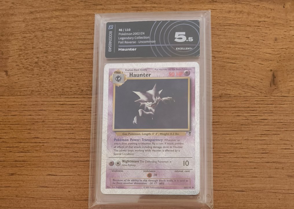Pokémon - 1 Graded card - Haunter 46/110 壓膜 - AI grading 5.5 - Various sets #1.0