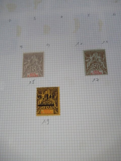 Costa d’Avorio - Collezione avanzata di francobolli #1.0