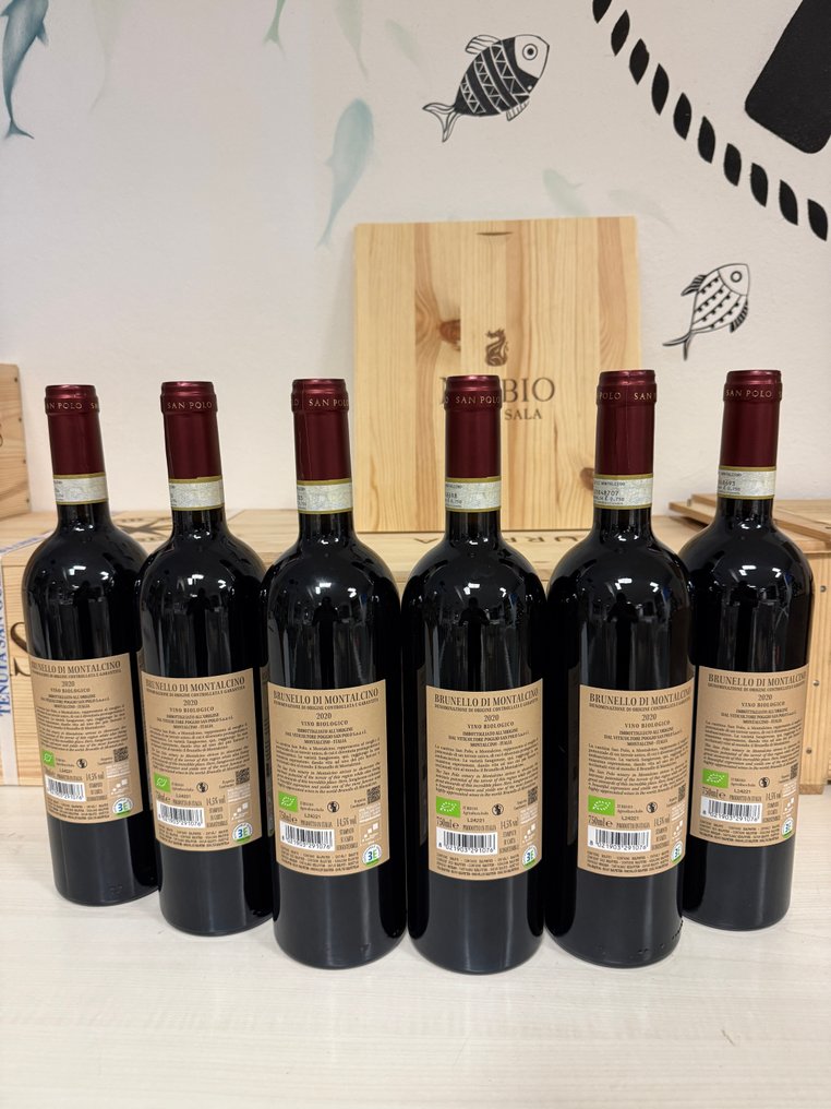 2020 San Polo - Super Tuscans - 6 Bottles (0.75L) #1.0