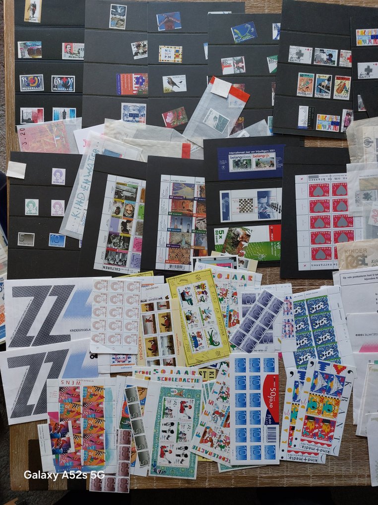 荷蘭  - 荷兰 - 邮票收藏 - 鞋盒已满 阅读！ #3.2